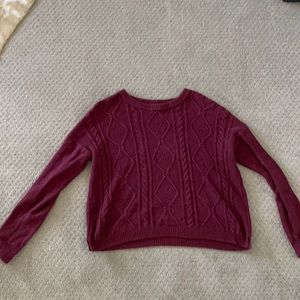 Nordstrom size medium cable knit sweater